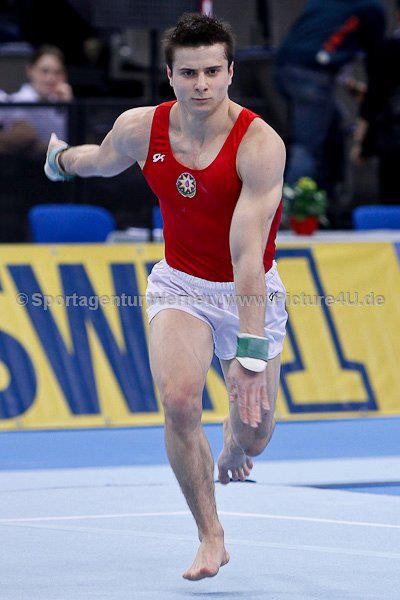 AN AZERBAIJANI GYMNAST SHAKIR SHIKHALIYEV QUALIFIES FOR THE PRE OLYMPIC WEEK IN LONDON