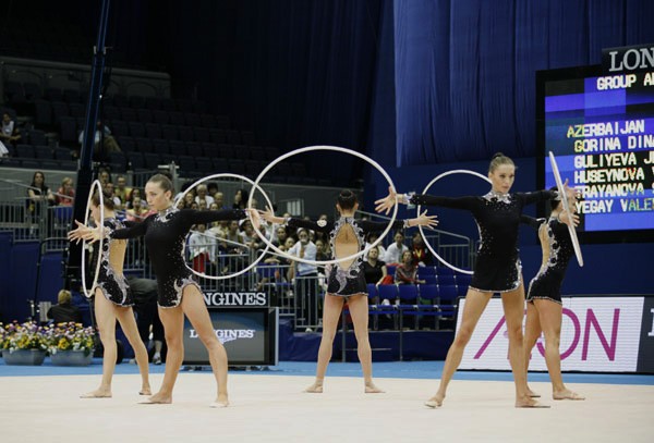 AZERI GROUP TEAM GAINED GOOD RESULT IN THE RHYTHMIC GYMNASTICS WORLD CHAMPIONSHIPS