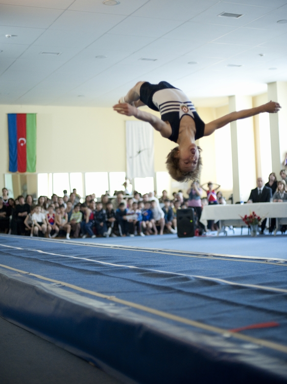 AN AZERBAIJANI TUMBLER MIKHAIL MALKIN BECOMES THE 7TH AT THE WORLD AGE GROUP COMPETITIONS IN BIRMINGHAM