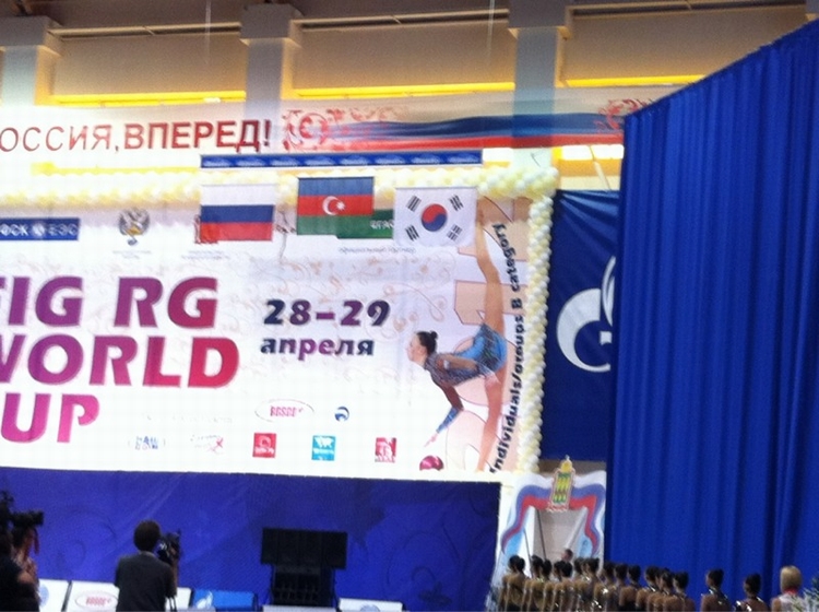 AN AZERBAIJANI GYMNAST BECOMES THE WINNER OF THE WORLD CUP IN RUSSIA! 
