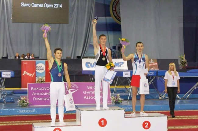 Azərbaycanın batut üzrə gimnastı Minskdən gümüş medal gətirdi