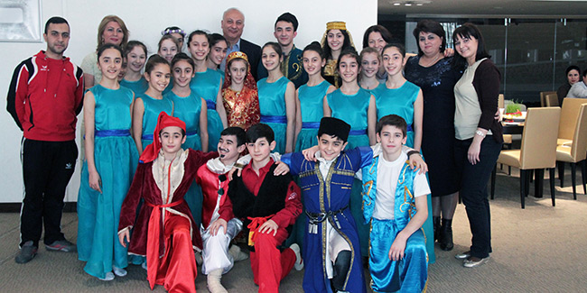 National Gymnastics Arena celebrates Novruz