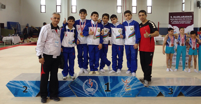 Five medals from Turkey