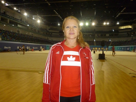 Svetlana Jukova: Milli Gimnastika Arenasının ab-havası məhsuldar məşqlərə şərait yaradır