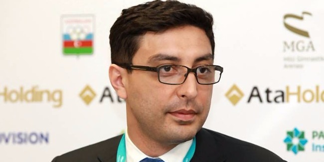 Vice-President of the European Union of Gymnastics Farid Gayibov talks about upcoming first FIG World Challenge Cup in Artistic Gymnastics to be held in Baku