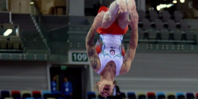 The second Qualification day of the FIG World Challenge Cup in Artistic Gymnastics in Baku