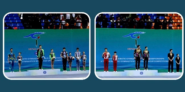 HISTORICAL SILVER MEDALS OF ACROBATS! – ON WORLD LEVEL THIS TIME 