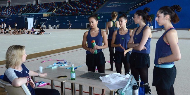 FIG RHYTHMIC GYMNASTICS WORLD CUP FINAL IN BAKU TO BE ORGANIZED AT THE HIGHEST LEVEL - COACH OF THE U.S. NATIONAL TEAM