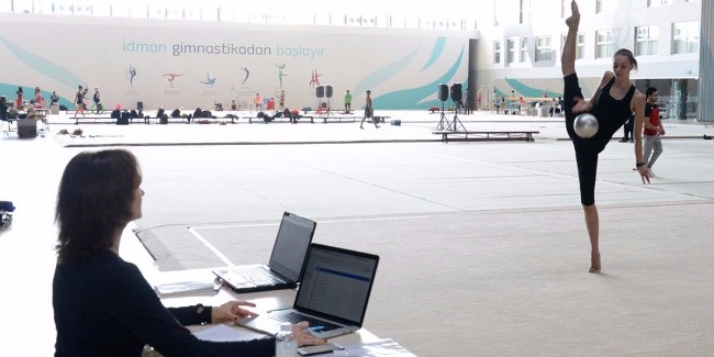 В Баку очень хорошие условия для подготовки к соревнованиям Кубка мира по художественной гимнастике - глава эстонской делегации