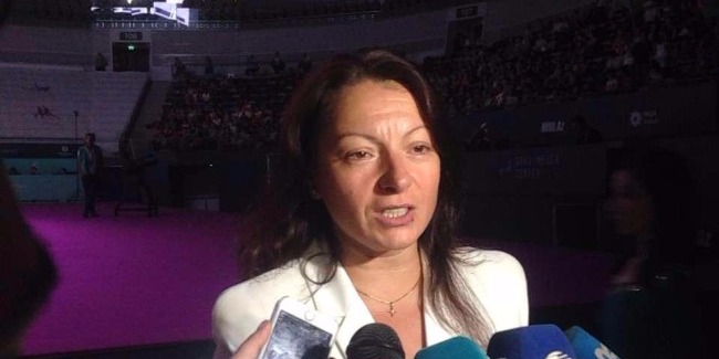 Главный тренер сборной Азербайджана по художественной гимнастике довольна выступлениями своих спортсменок