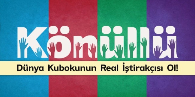 Dünya Kubokunun real iştirakçısı ol!