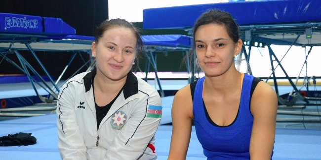 Azerbaijani female gymnasts ready for FIG Baku World Cup