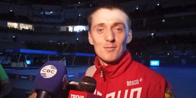 Russian gymnast impressed by World Cup in Baku