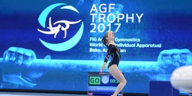 Azərbaycanlı gimnast Dünya Kubokunda qadınlar arasında bürünc medal qazandı