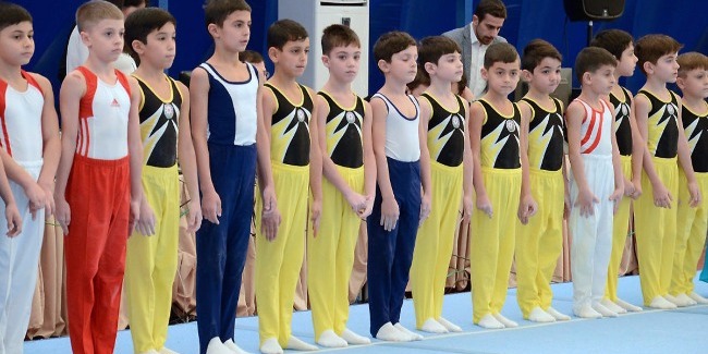 Gimnastikanın iki fərqli növü üzrə təşkil olunmuş birgə yarışlar bu gün başa çatdı