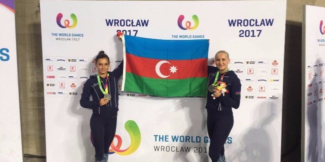 Silver medal from our Synchro Pair