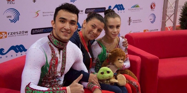 The European Championships’ Bronze medal belongs to the Azerbaijani acrobats