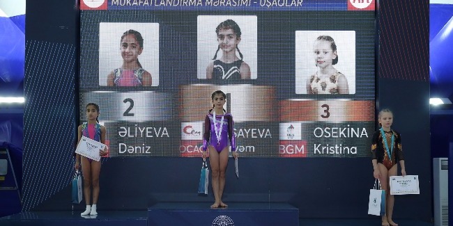 Birgə gimnastika yarışlarında qaliblər müəyyənləşdi