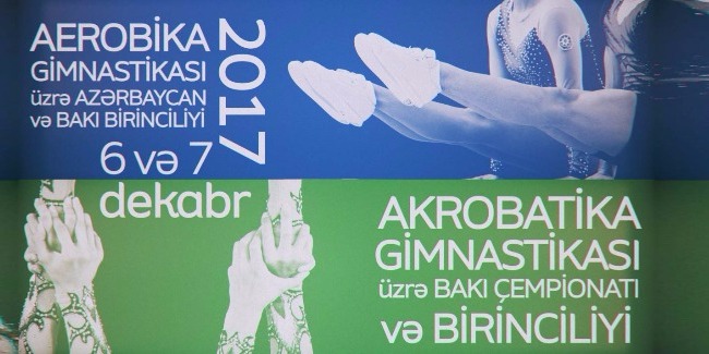 Baku Acrobatic Gymnastics Championship among Age Categories Azerbaijan and Baku Aerobic Gymnastics Championship among Age Categories Azerbaijan and Baku Trampoline Gymnastics and Tumbling Championship among Age Categories Competitions’ Program