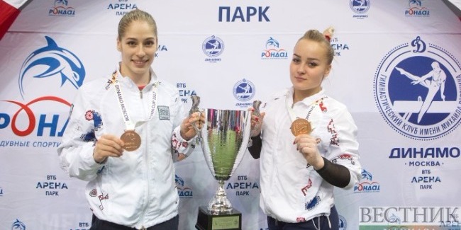 Our gymnasts win three medals at the international tournament