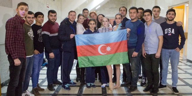 Bədii gimnastımız Gənclər arasında Olimpiya Oyunlarına lisenziyanı təmin etdi