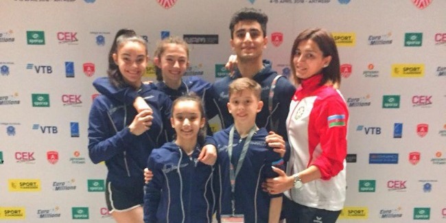 Our acrobats finished their performances at World Age Group competitions