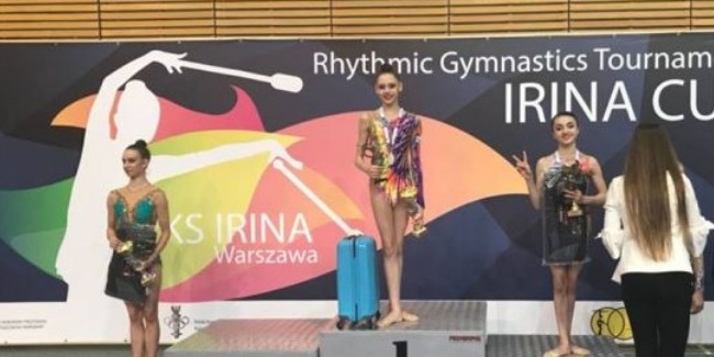 Our rhythmic gymnasts win two medals at the international tournament