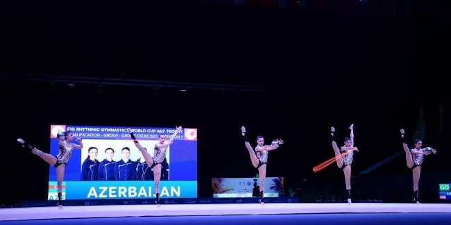 Azərbaycanın bədii gimnastları Dünya Kubokunun finalına yüksəldilər