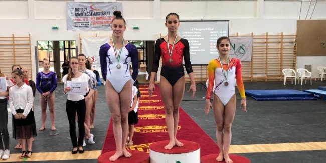 Our junior gymnast wins “Bronze” in Hungary