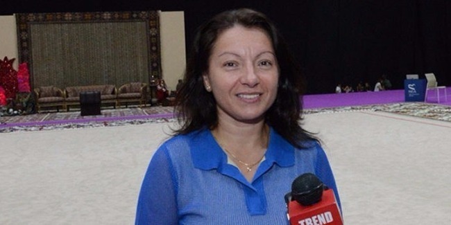 Мариана Василева: Огромное спасибо президенту Федерации гимнастики Азербайджана Мехрибан Алиевой за поддержку и все созданные условия