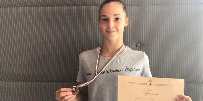 Our Rhythmic Gymnast`s Bronze Medal