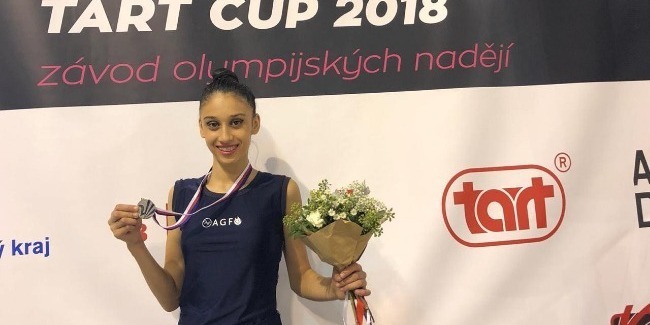 Fatima Akbarova wins the Silver medal in the International Tournament