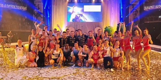 Azərbaycan gimnastları "GymGala" şousunda çıxış ediblər
