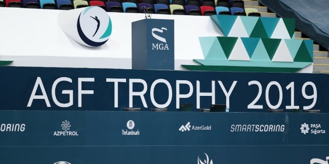 First control training of World Cup in Trampoline Gymnastics & Tumbling held in Baku