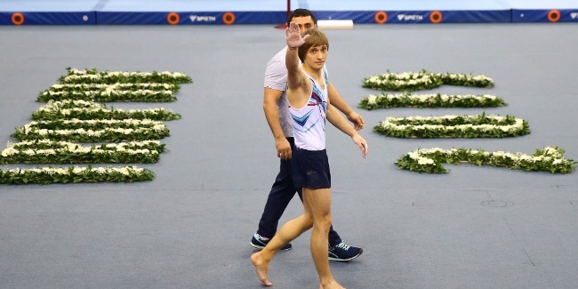 Mikhail Malkin at the final