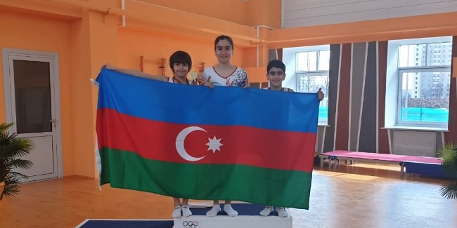 Gənc batutçularımız Belarusda medal qazandılar