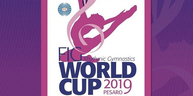 Our rhythmic gymnasts participate in the World Cup in Pesaro
