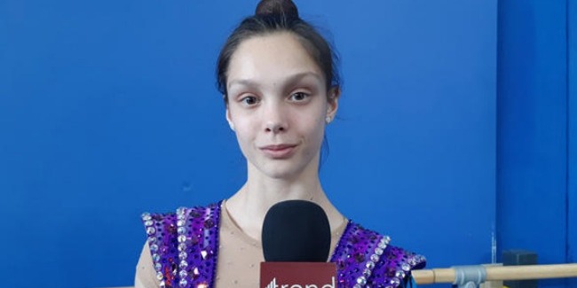 Performing in National Gymnastics Arena in Baku is very comfortable - Israeli gymnast