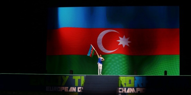 Bədii gimnastika üzrə Avropa Çempionatının ən maraqlı məqamları fotolarda