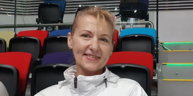 Ukraynalı tamaşaçı: Gimnastika arenası çox xoşuma gəldi