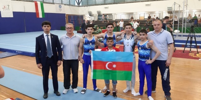 İdman gimnastlarımızdan medal dolu xəbər