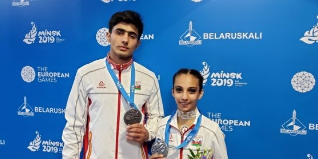 Akrobatlarımızdan növbəti gümüş medal