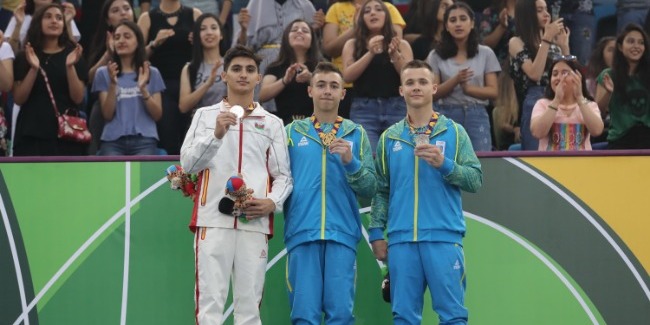 Samad Mammadli becomes the Silver medalist of the European Youth Olympic Festival
