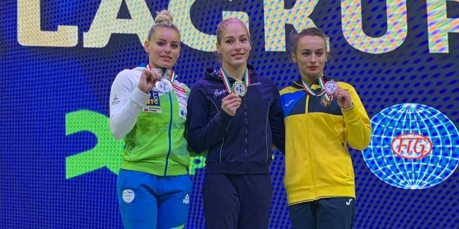 Gold medal from Marina Nekrasova