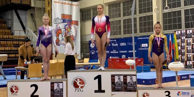 The Azerbaijani Women Artistic gymnasts return with medals from Poland