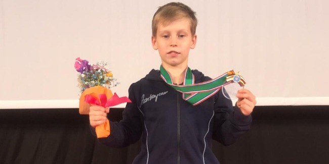 Gold medal from Aleksey Karatashov!