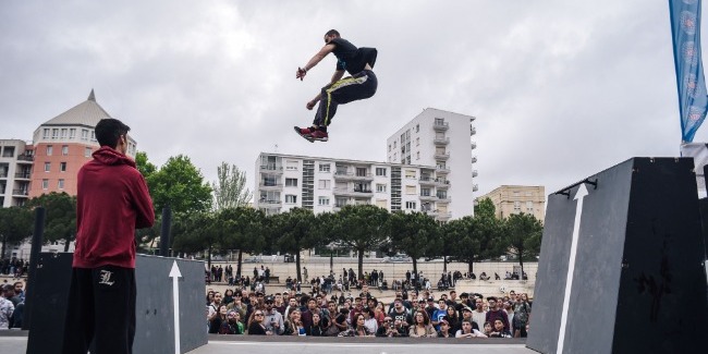 Our representative in Parkour obtains the judging Brevet 3