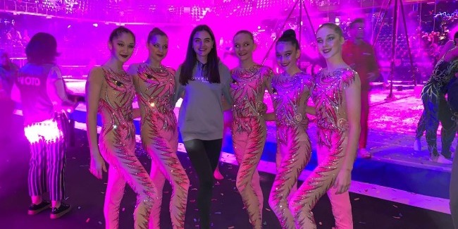 The Azerbaijani team in group exercises joins the “GymGala” again