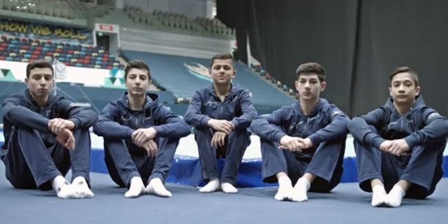 Азербайджанские спортсмены вступают в борьбу в шести финалах Международного турнира по мужской спортивной гимнастике AGF Junior Trophy